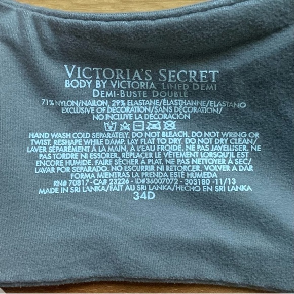 Victoria’s Secret Body Lined Demi Bra - Picture 4 of 4